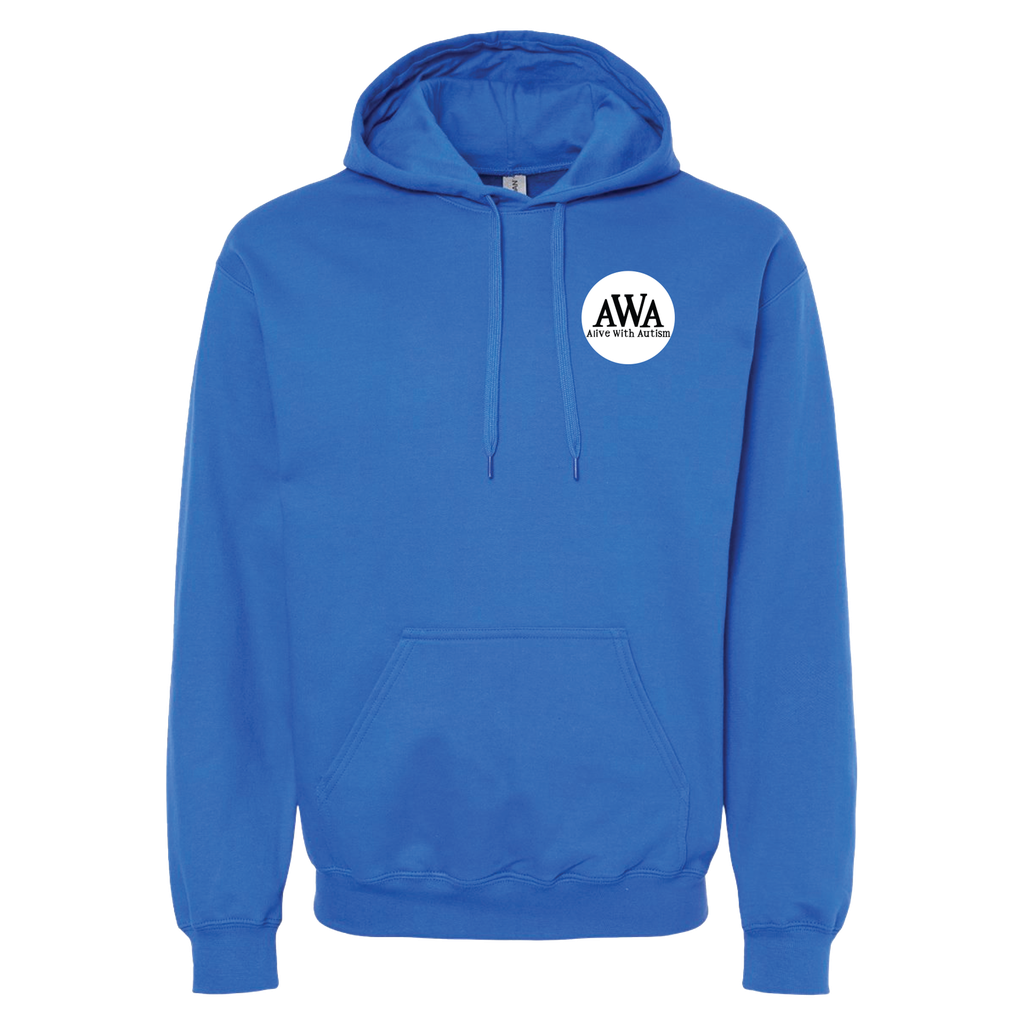 Alive With Autism - YOUTH Hoodie - Logo Left Chest