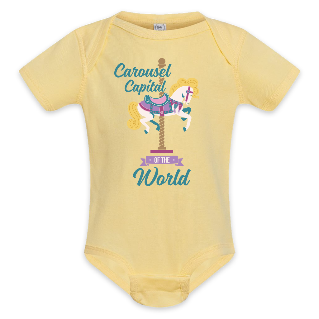 Carousel Capital of the World Onesie
