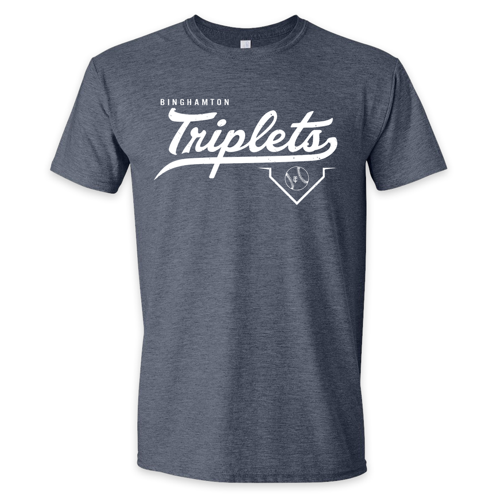 Binghamton Triplets Tee - New Design! 