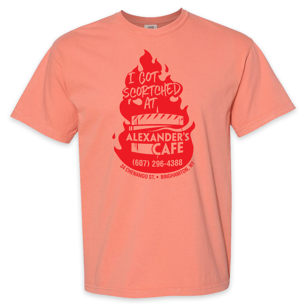 Alexander's Cafe - Scorched Tee!