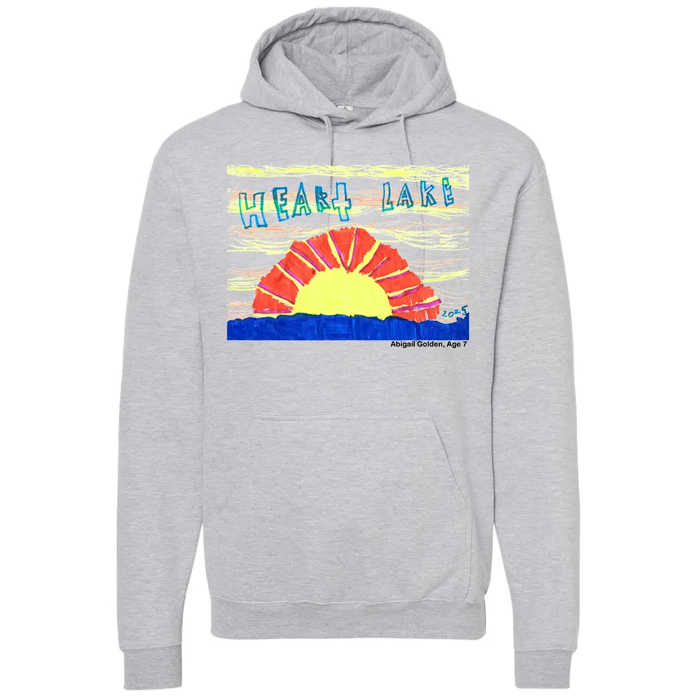Heart Lake - Sun Hoodie