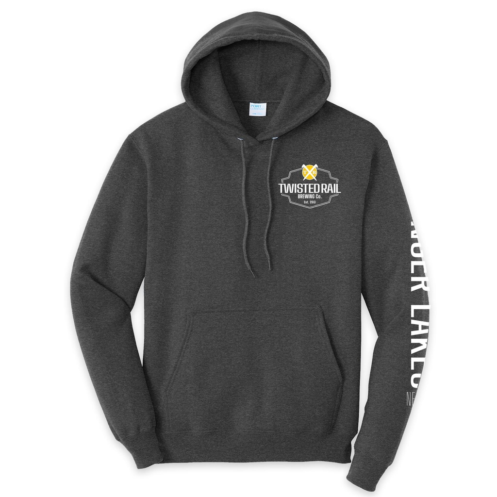 Twisted Rail Hooded Sweatshirt