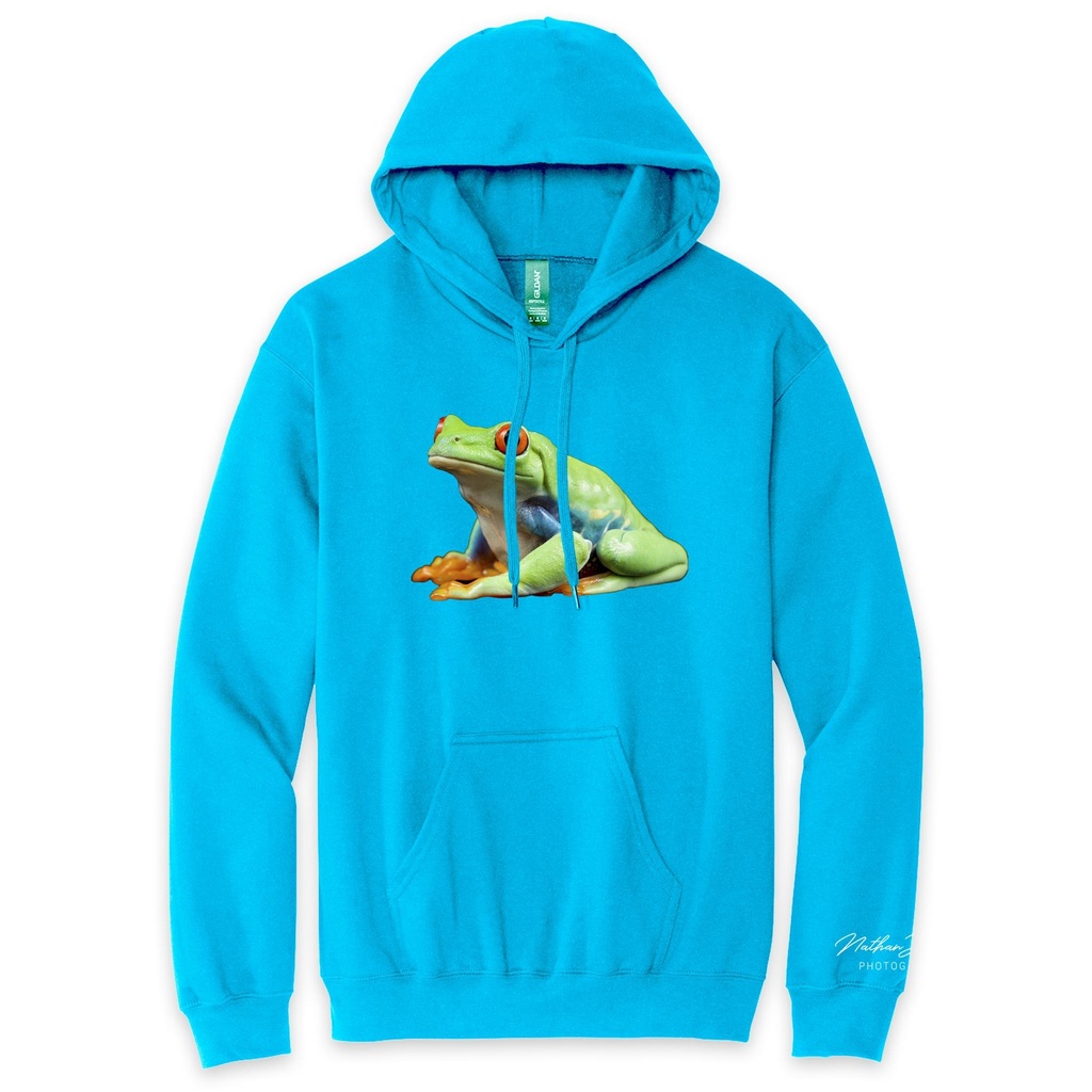 Nathan Jordan Photography - Red Eyed Frog Hoodie