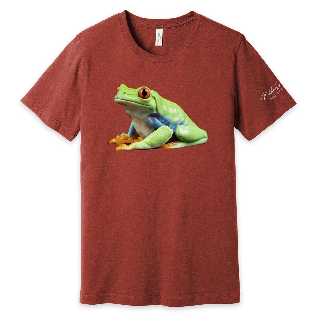 Nathan Jordan Photography - Red Eyed Frog Tshirt