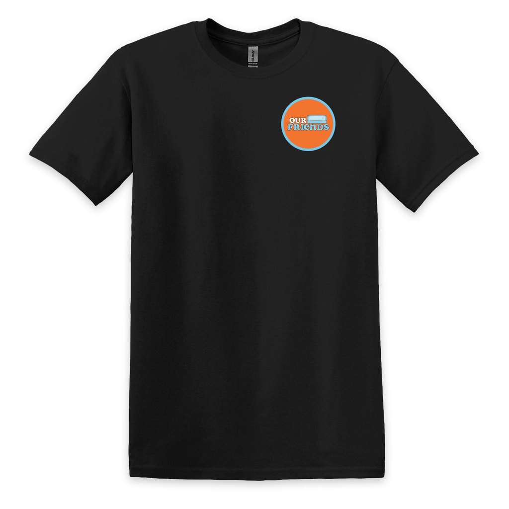 Our Friends T-Shirt - Orange Circle