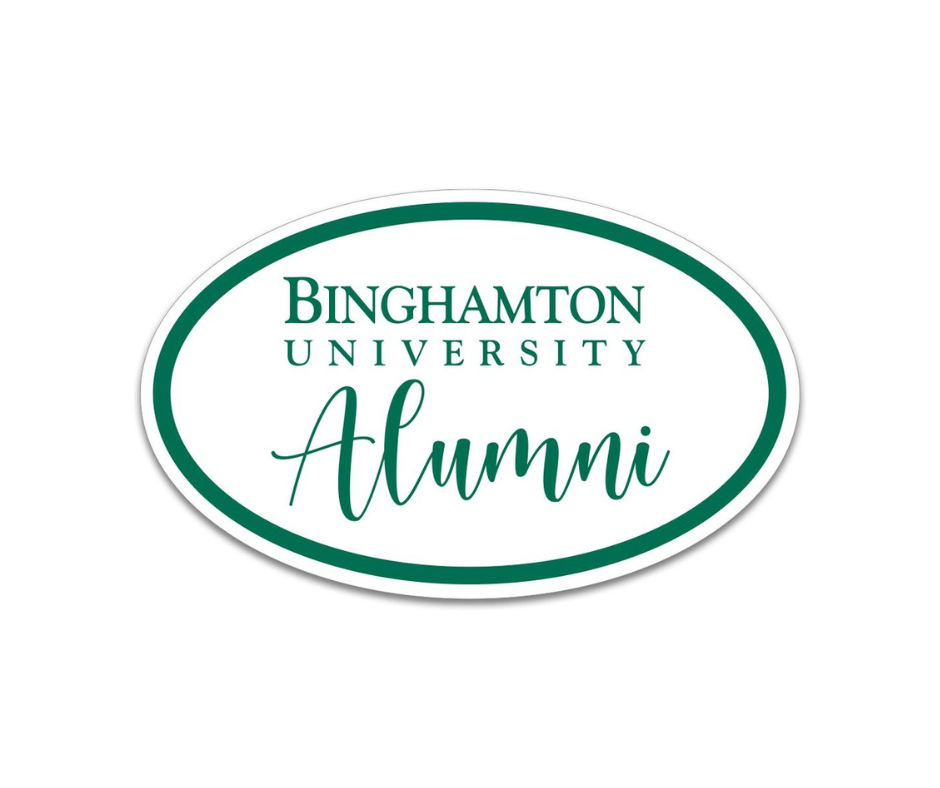 Binghamton University "Alumni" Bumper Sticker