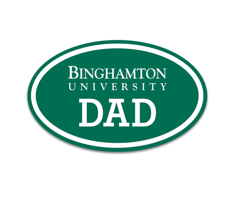 Binghamton University "Dad" Bumper Sticker