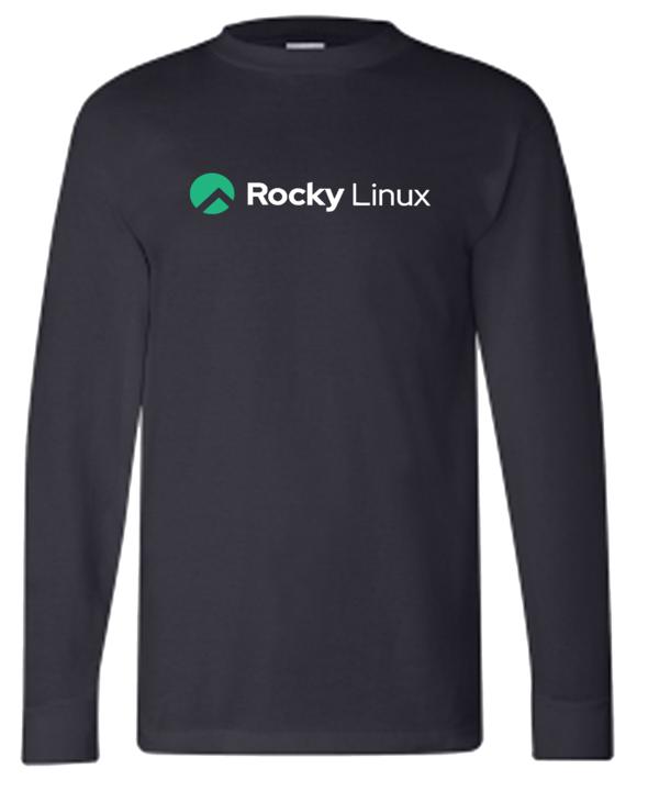 Rocky Linux Jersey Long Sleeve Crewneck T-Shirt