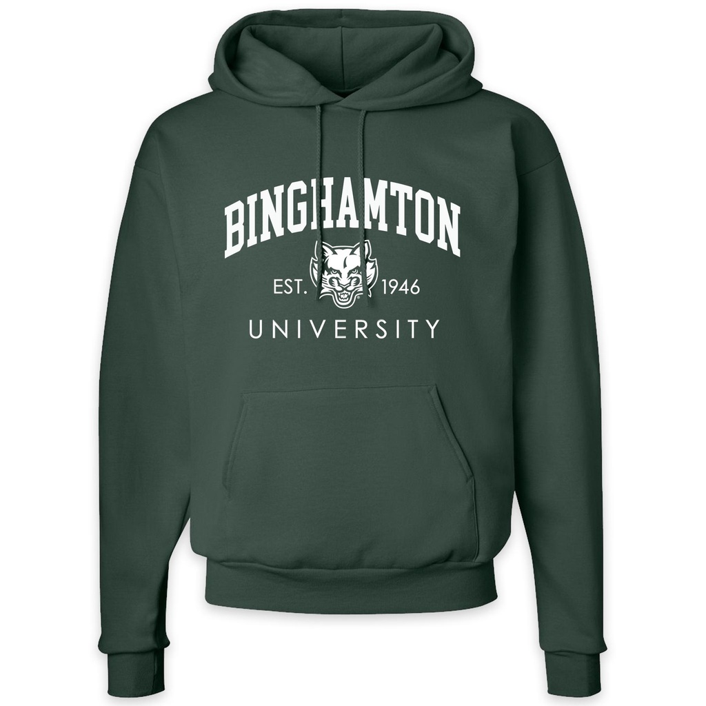 Green Binghamton University Hoodie