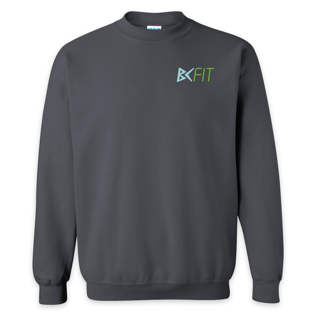 BC Fit Crewneck Sweatshirt - Full Back Design!