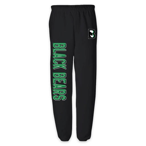 Binghamton Black Bears Fleece Sweatpants with Pockets - New Design!  - ONLINE EXCLUSIVE
