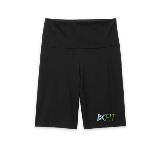 BC Fit Ladies 7" High Waist Bike Shorts 