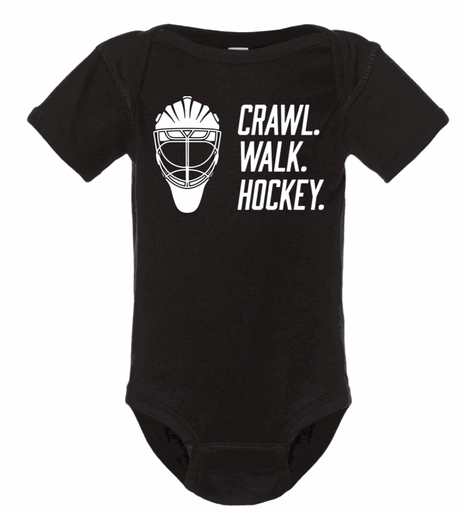 Crawl, Walk, Hockey Onesie! - Online Exclusive