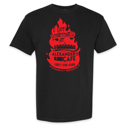 Alexander's Cafe - Scorched Tee!