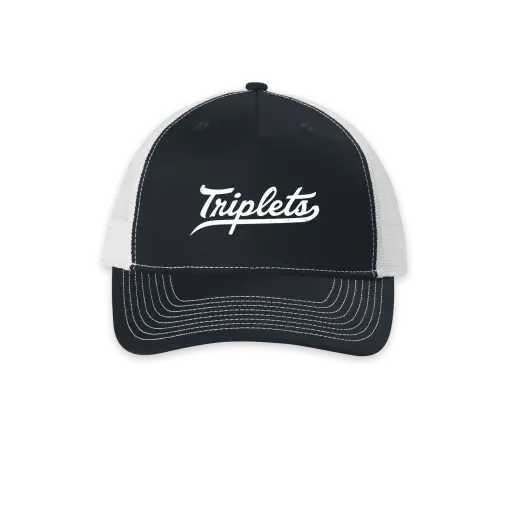 Binghamton Triplets Tee Vintage Trucker Hat!