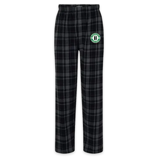  Binghamton Black Bears Flannel Sleep Pants in Black Plaid! - ONLINE EXCLUSIVE 
