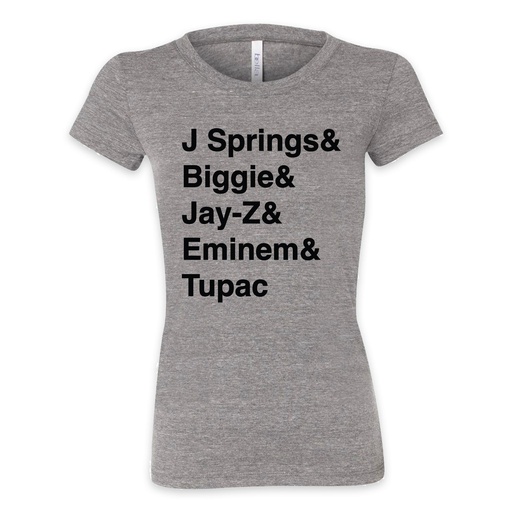 Top 5 Women's Slim Fit T-shirt - Grey