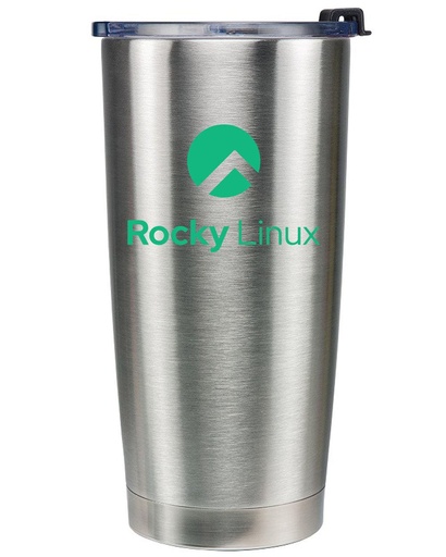 [0702] Rocky Linux To-Go  Double Wall Insulated Tumbler