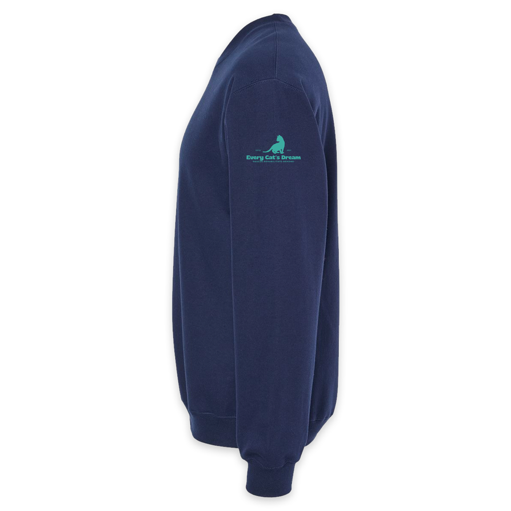 Every Cat's Dream Hip to be Tipped Crewneck Sweatshirt