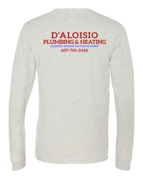 D'Aloisio Plumbing Long Sleeve T-Shirt