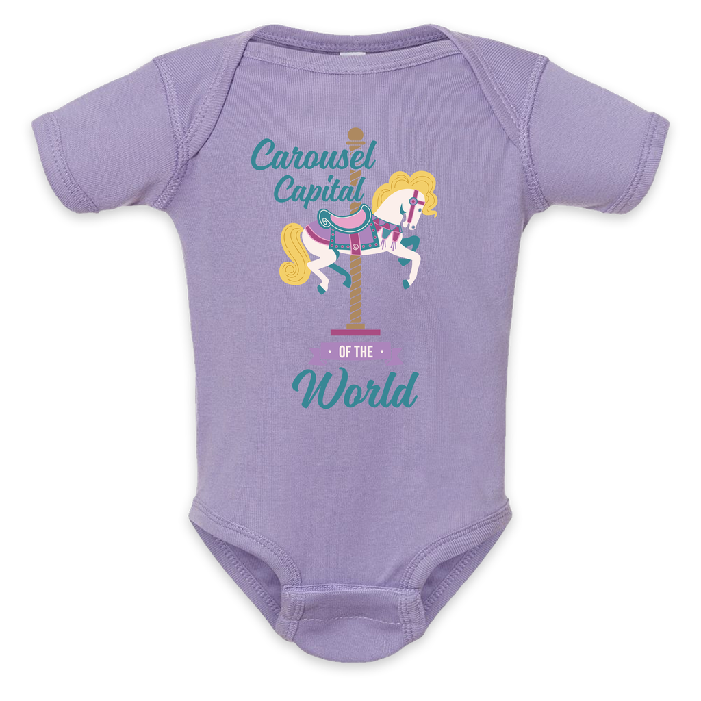 Carousel Capital of the World Onesie