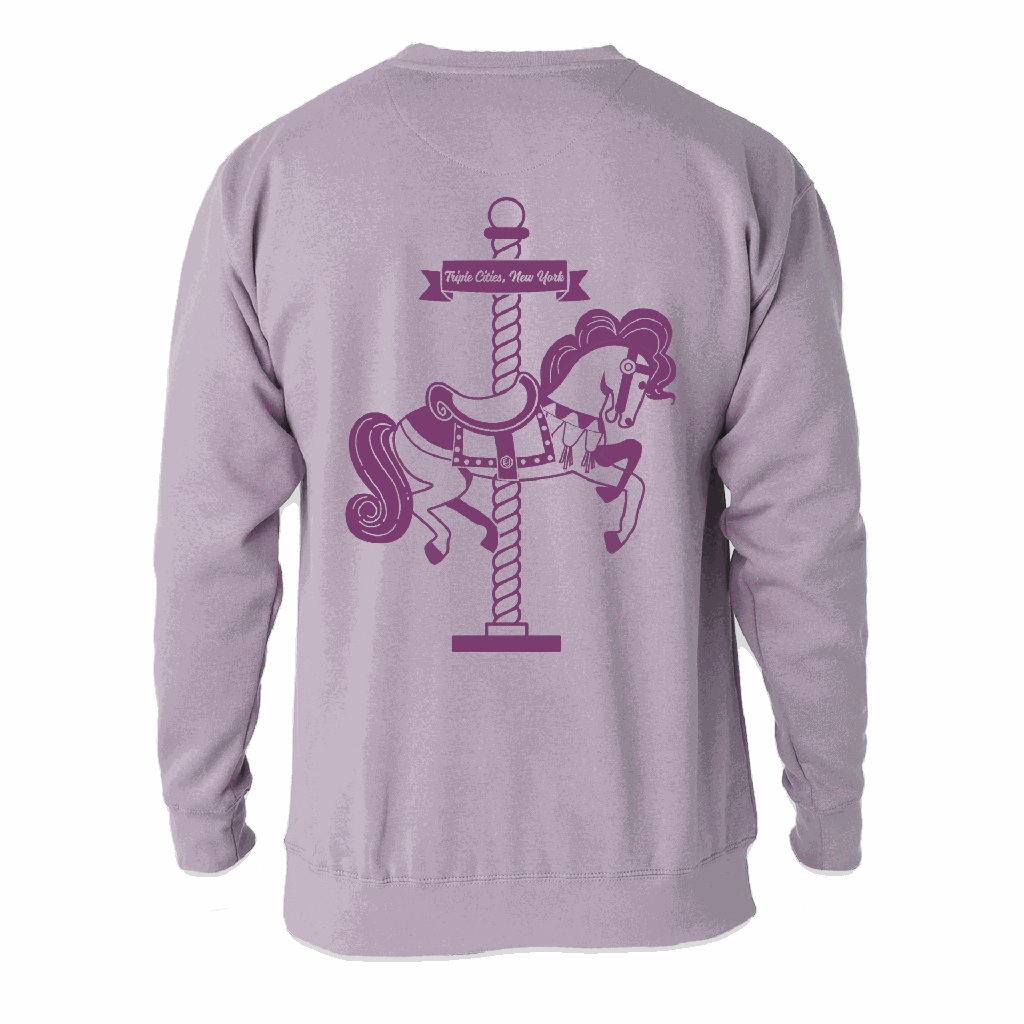 Carousel Capital Of The World - One Color Crewneck