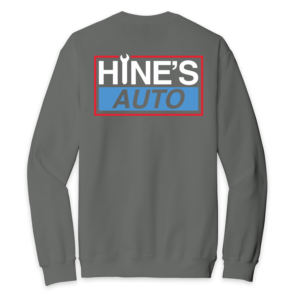 Hine's Auto Tall Crewneck 