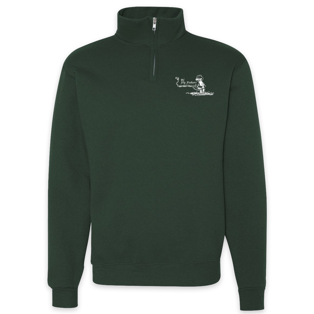 BC Fly Fishers Sweatshirt 1/4 Zip 