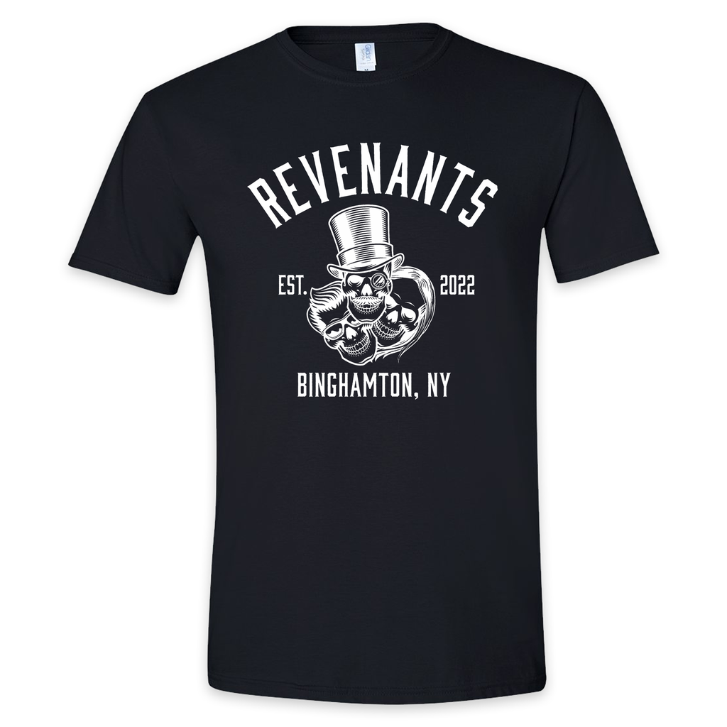 [64000-S-Black] Revenants - Unisex Softstyle Tshirt (Black, S)
