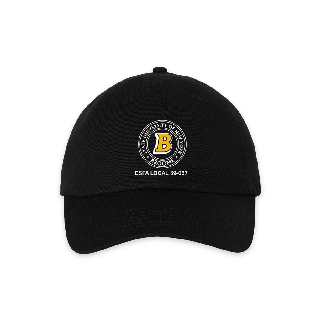 [VC300A-Black] SUNY Broome Employee - Ballcap!  (Black)