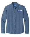 Last hope Animal Rescue Denim Shirt (Ladies fit)