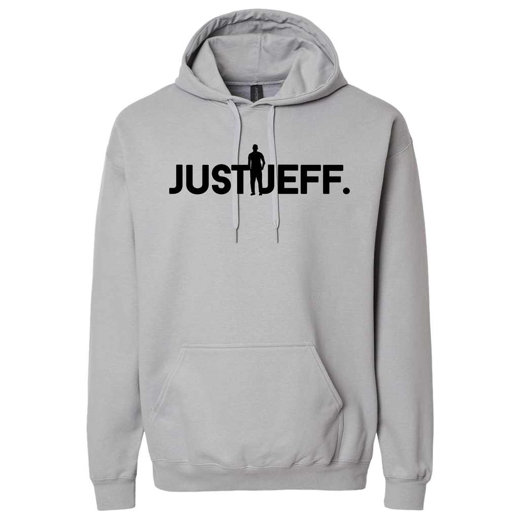[SF500-S-Cement] Hot Meat Cat - Just Jeff Hoodie!  (S, Cement)