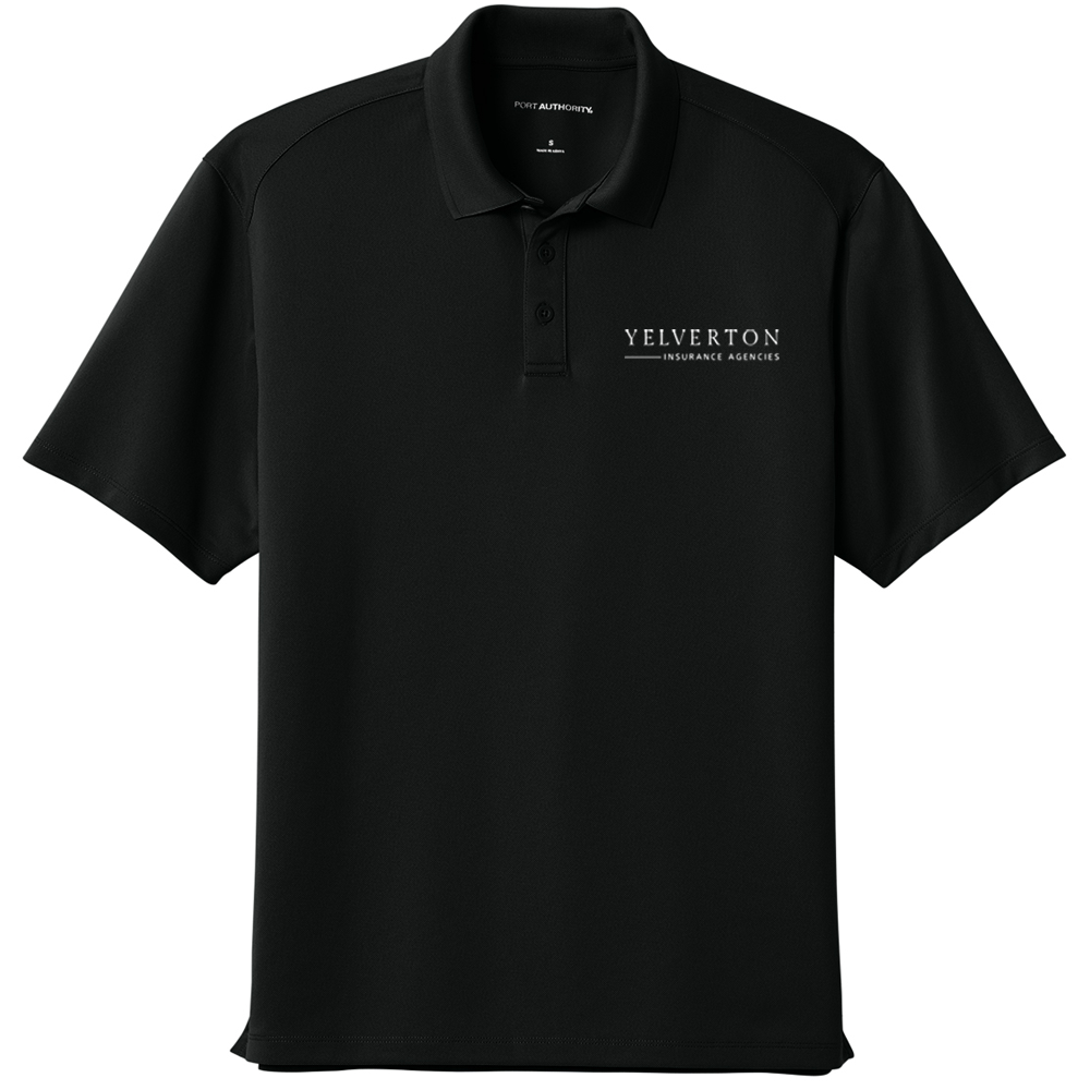 [K240-S-Black] Yelverton Insurance Agencies Polo (S)