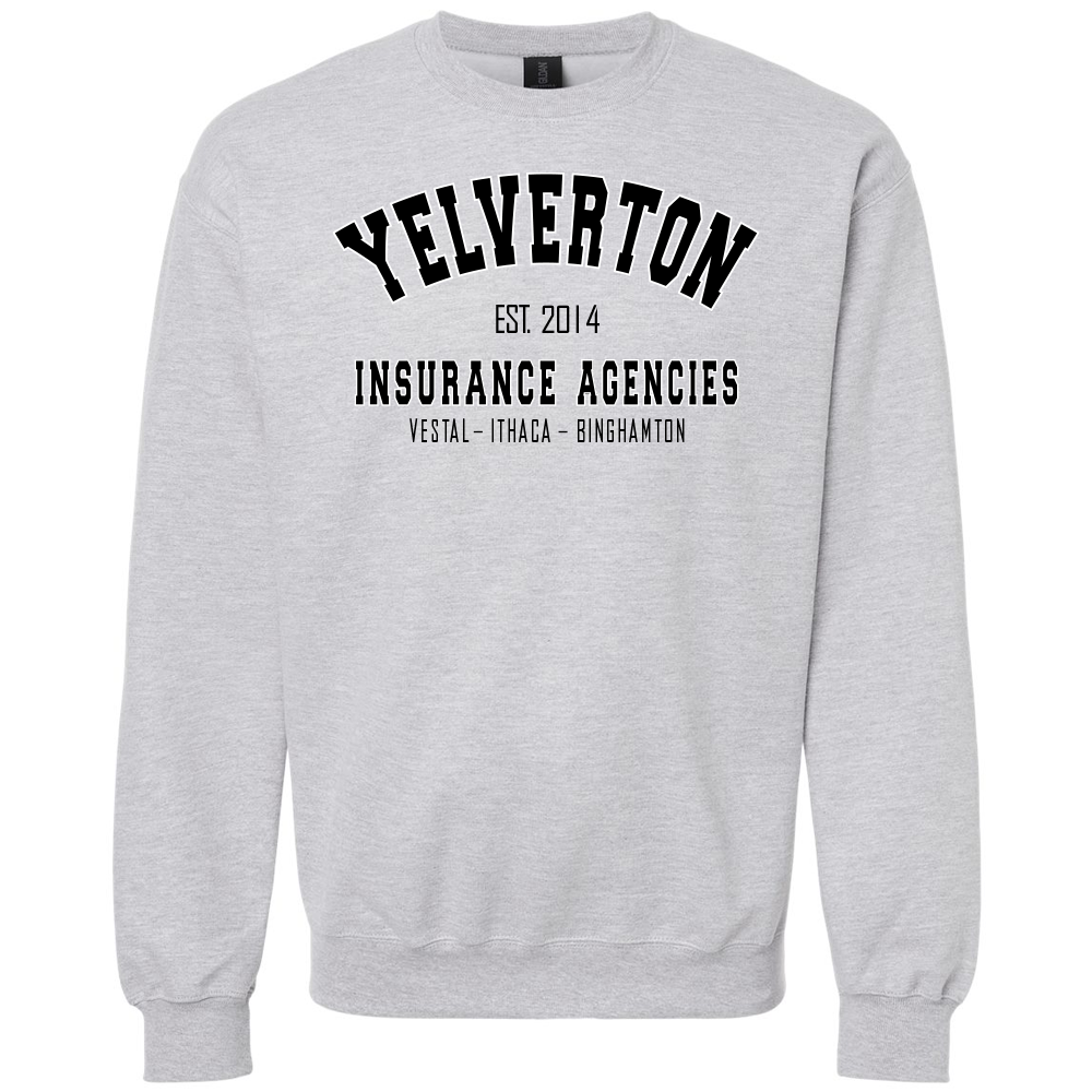 [SF000-S-Sport Grey] Yelverton Insurance Agencies Crewneck (S)