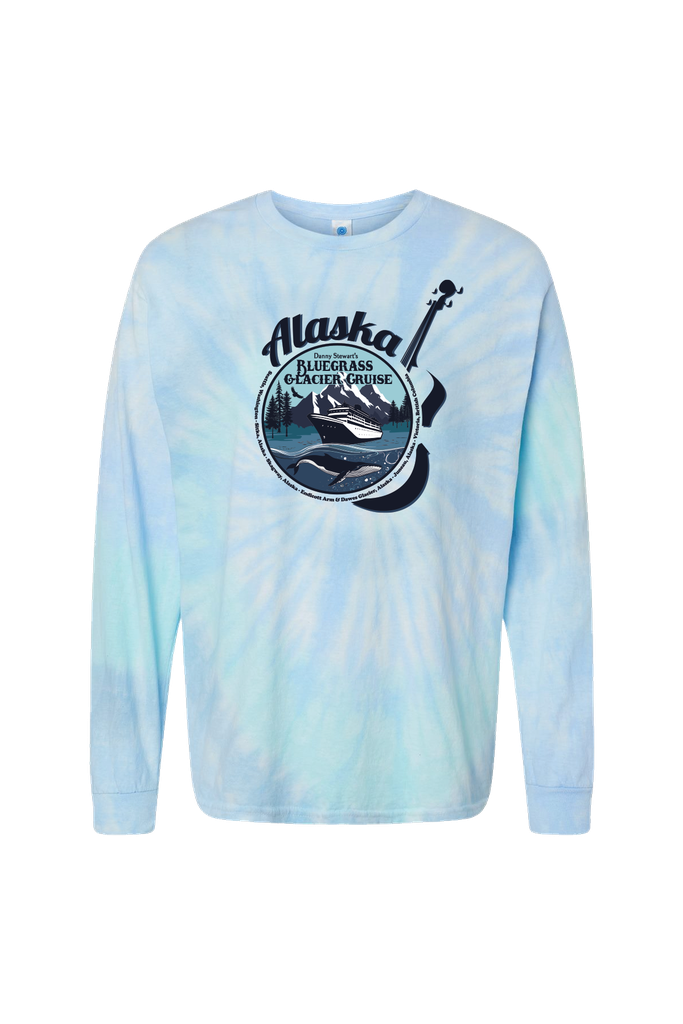 2025 Bluegrass Cruise Tie-Dye Long Sleeve T-Shirt