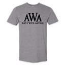 Alive With Autism - UNISEX - Slogan Back, Full Front