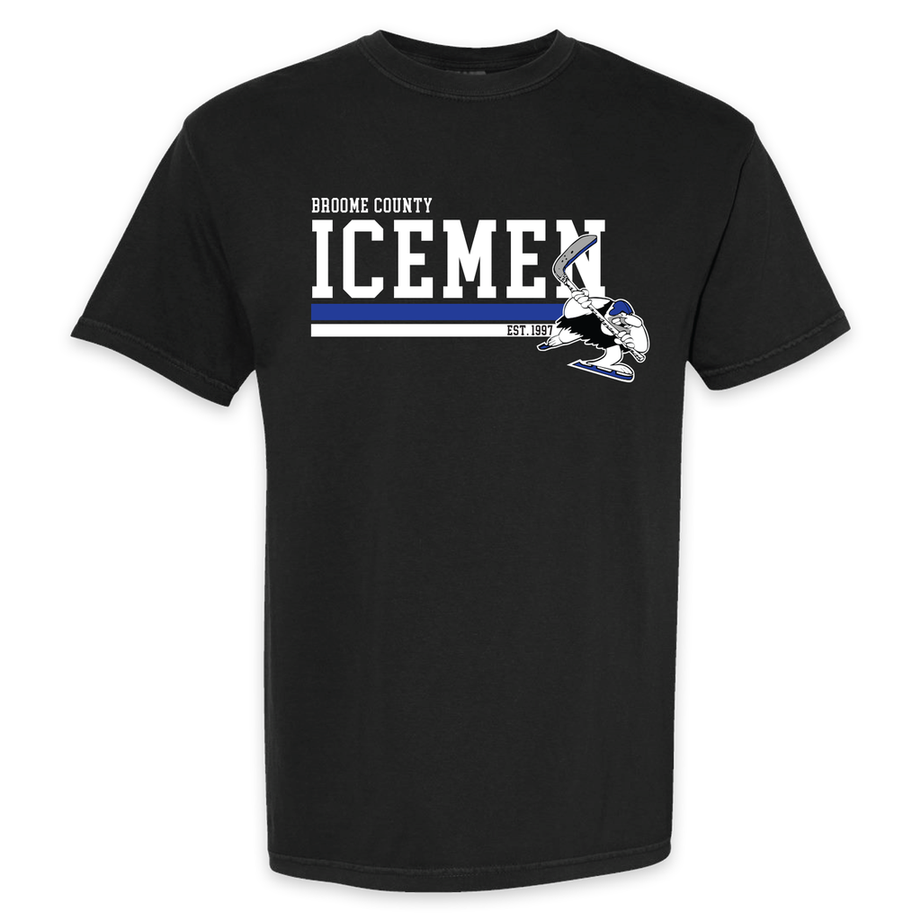 [1717-S-Black] BC Icemen Tshirt!  (S)