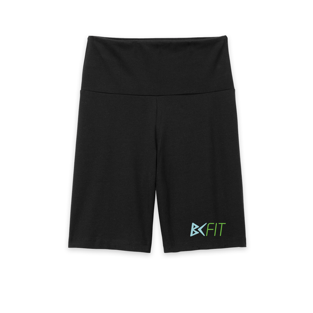 BC Fit Ladies 7" High Waist Bike Shorts 