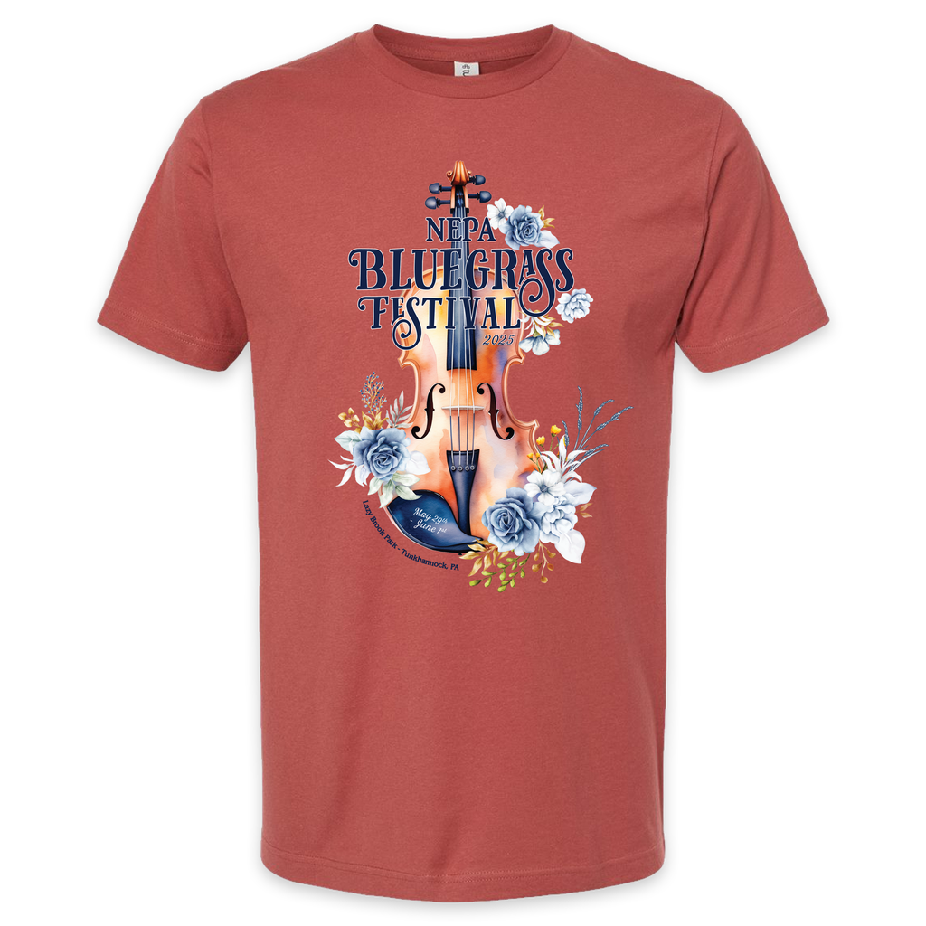 NEPA Bluegrass Festival 2025 - Full Color Tshirt!