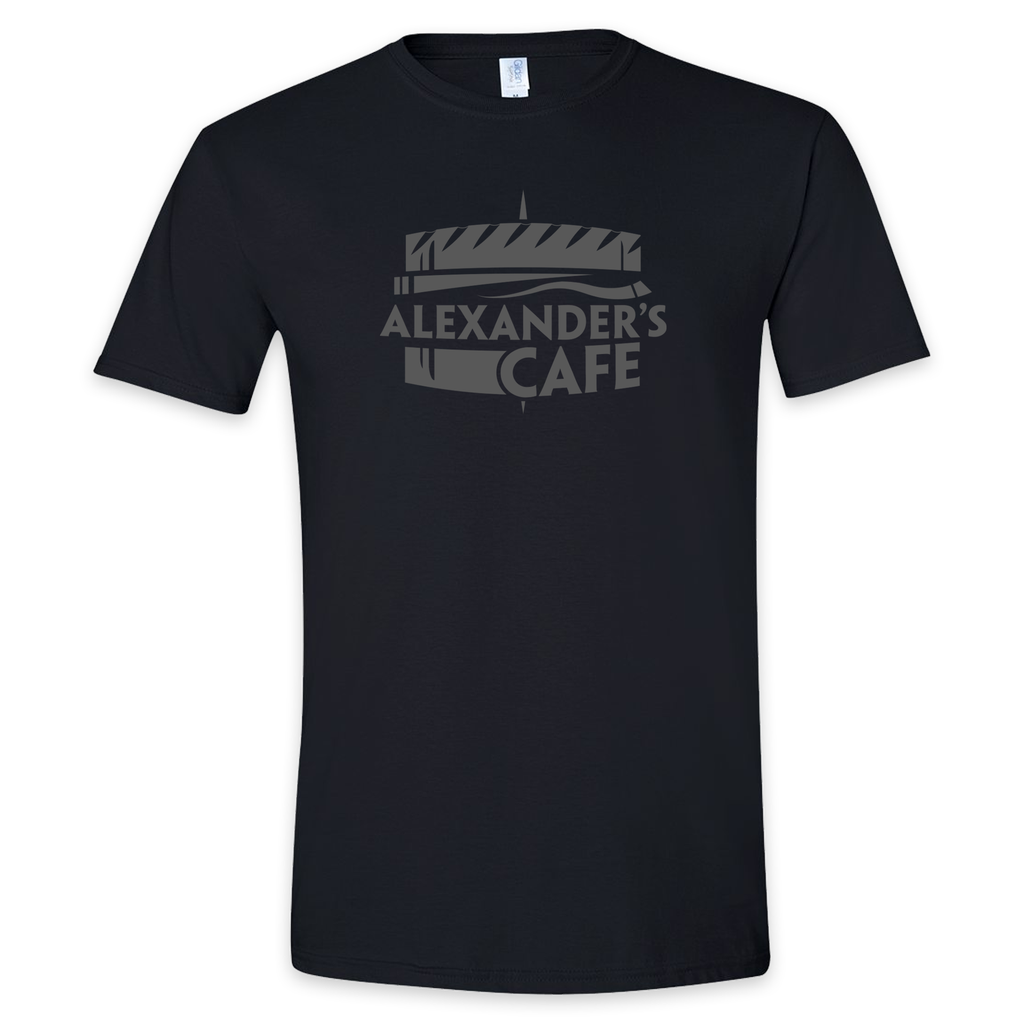 Alexander's Cafe - Monochromatic Tee!