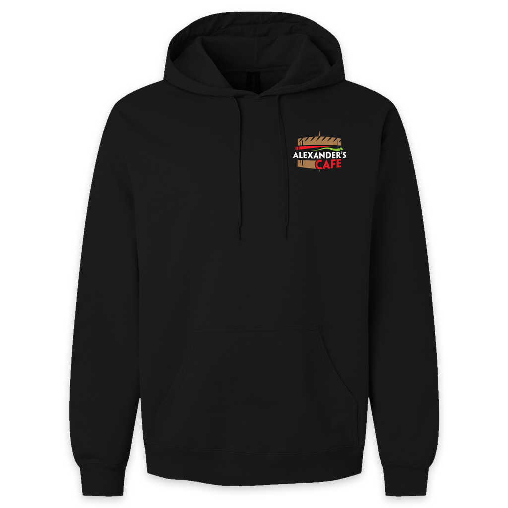 Alexander's Cafe - Left Chest Hoodie!