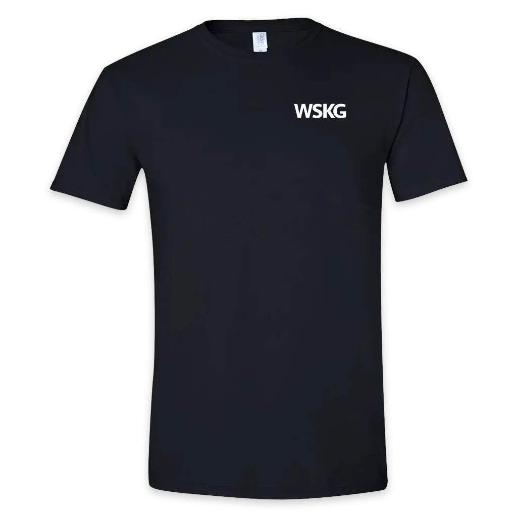 [64000-S-Black] WSKG Employee Softstyle Tshirt (S, Black)