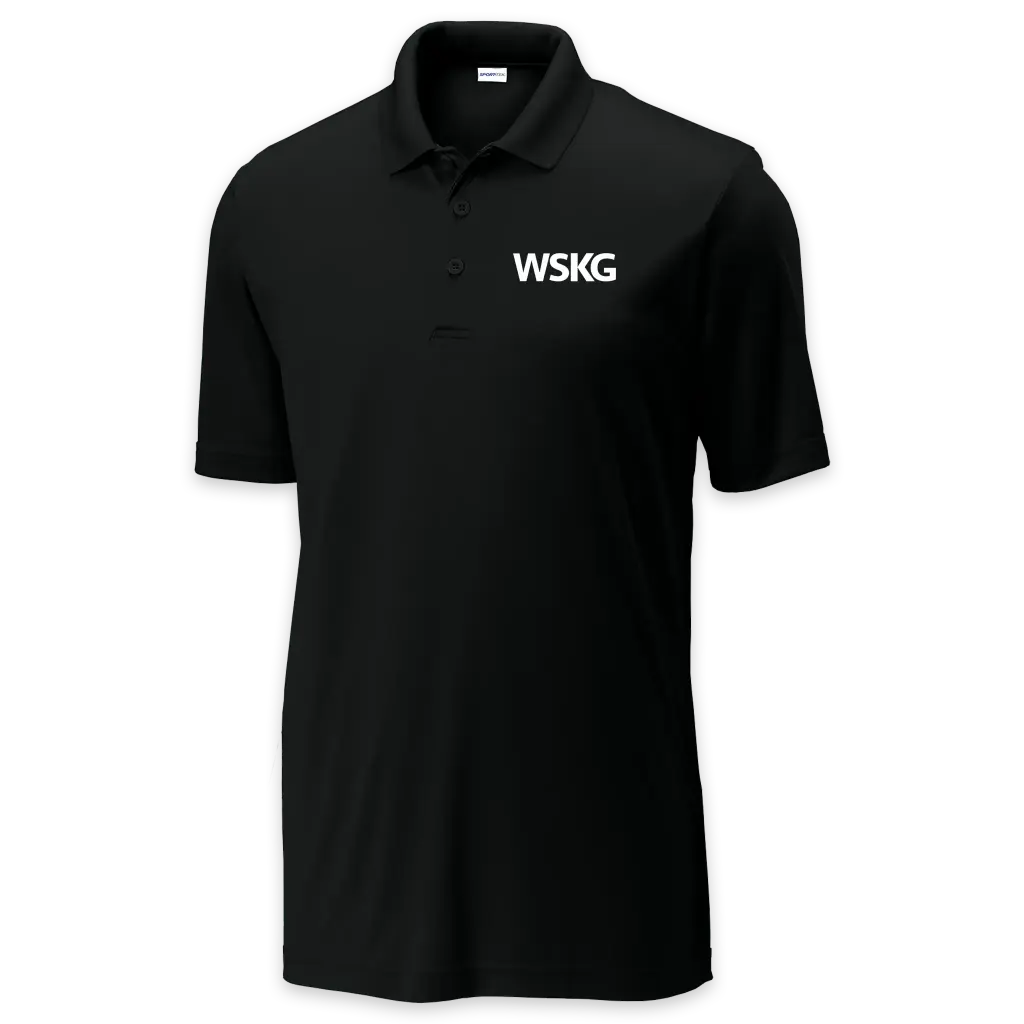 [ST550-S-Black] WSKG Employee Sport Tek Polo - Unisex (S, Black)