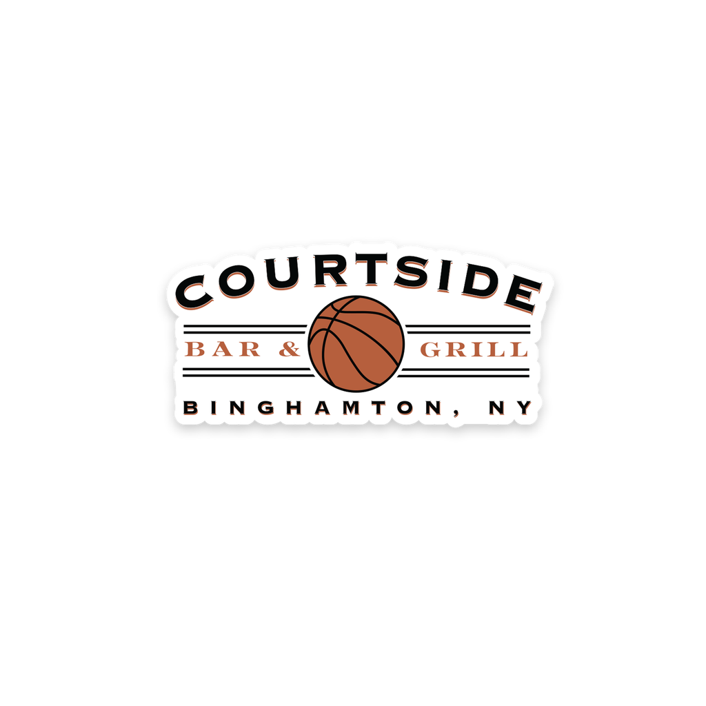 Courtside Bar & Grill - Sticker!