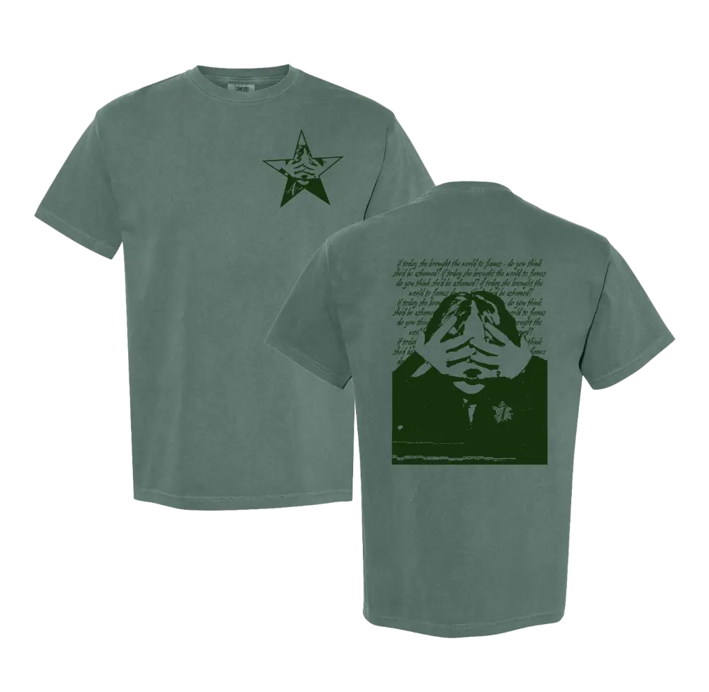 [1717-S-Blue Spruce] Amoreena Diana 1892 Lyric Tee (Blue Spruce, S)