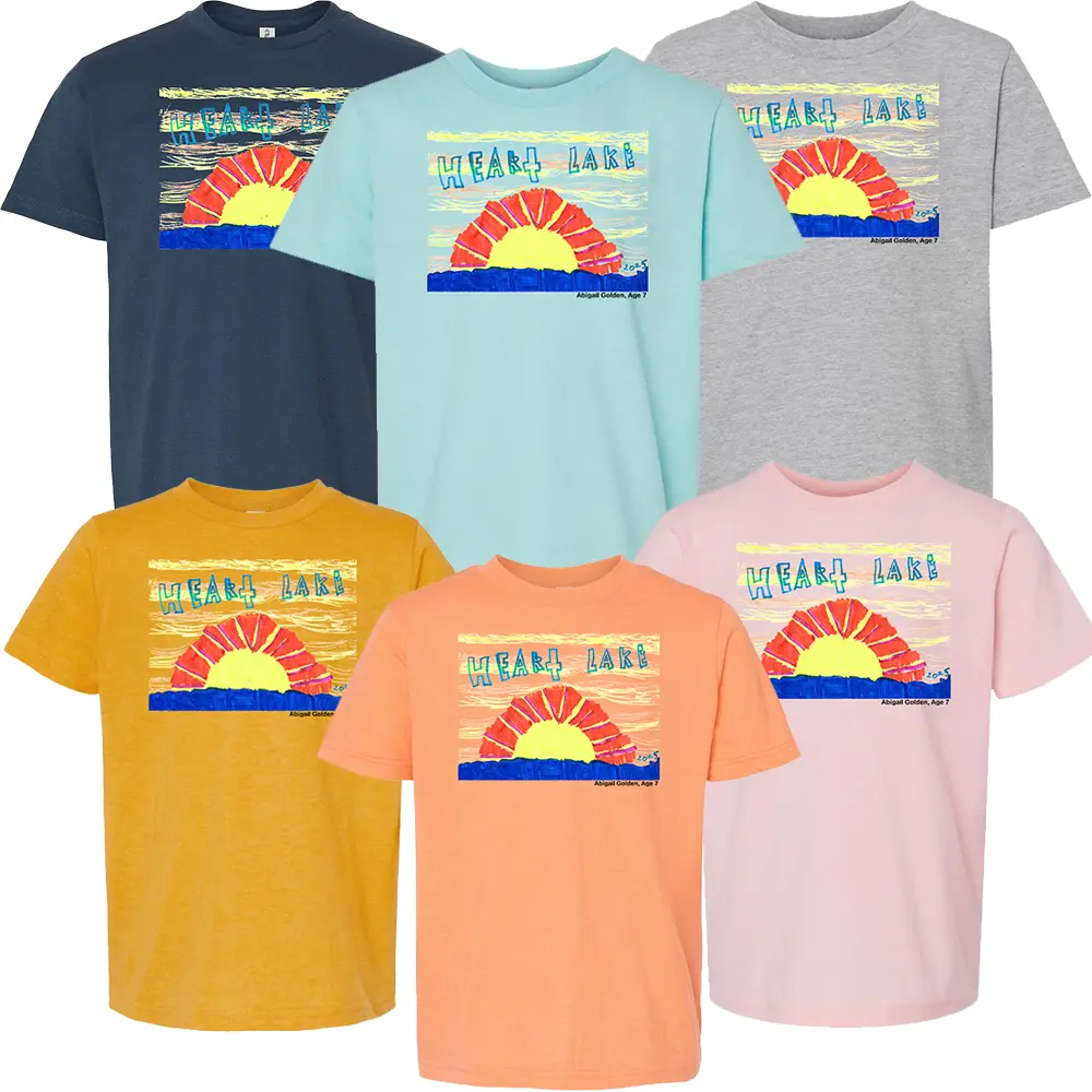 Heart Lake - YOUTH Sun T-Shirt