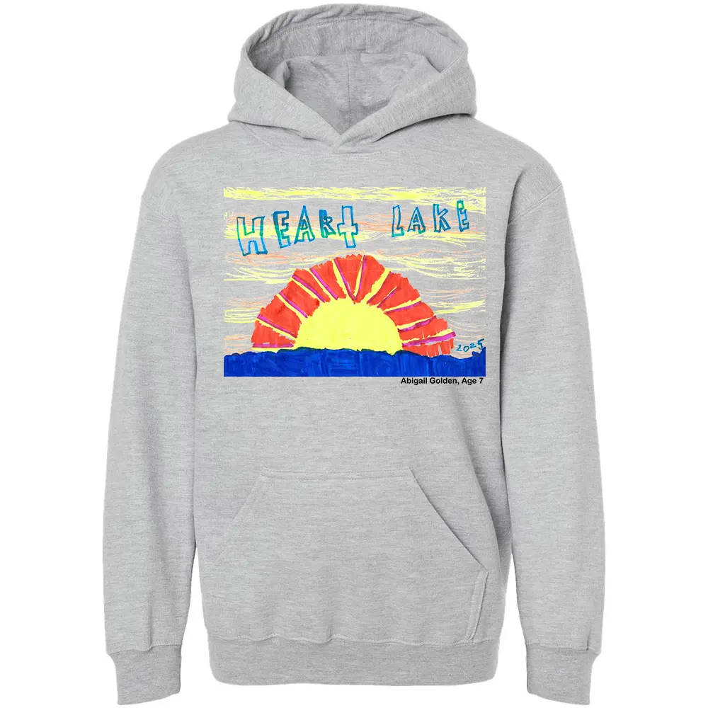 Heart Lake - YOUTH Sun Hoodie