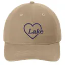 Heart Lake Embroidered Hat
