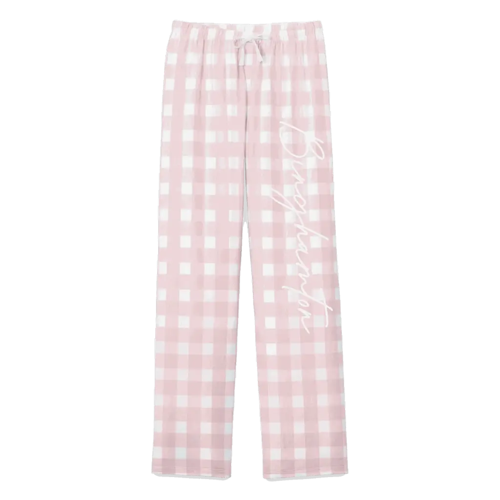 Binghamton Black Bears Ladies Pajama Bottoms! - ONLINE EXCLUSIVE 