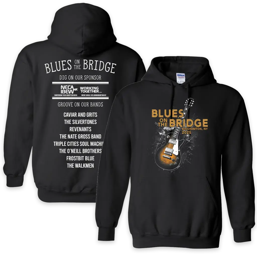 Blues On The Bridge - Hoodie 2025